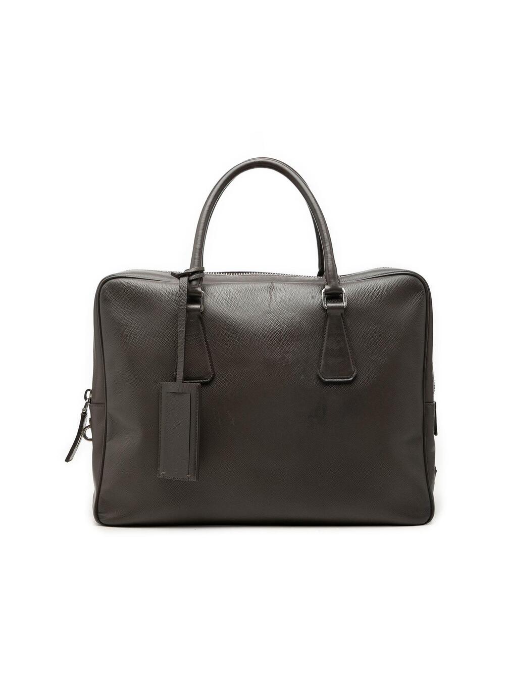 Prada Saffiano Business Bag Pre-Loved #359841P69B